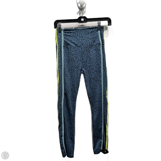 Athletic Leggings By Lou And Grey In Black & Blue, Size: Xs
