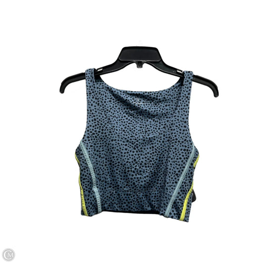 Athletic Bra By Lou And Grey In Black & Blue, Size: S