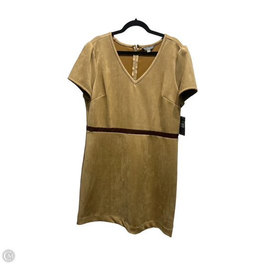 Dress Casual Short By Sharagano In Brown, Size: 16