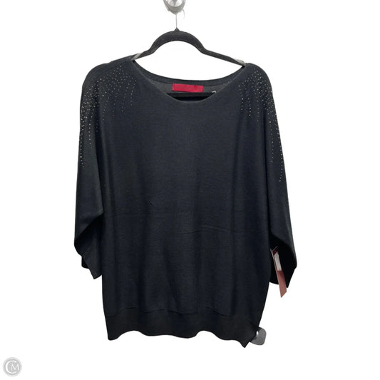 Top Long Sleeve By Love Scarlett In Black, Size: Xl