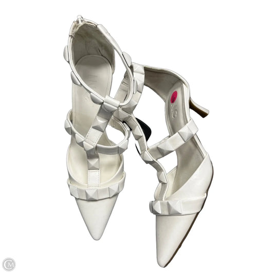 Shoes Heels Stiletto By Inc In White, Size: 6