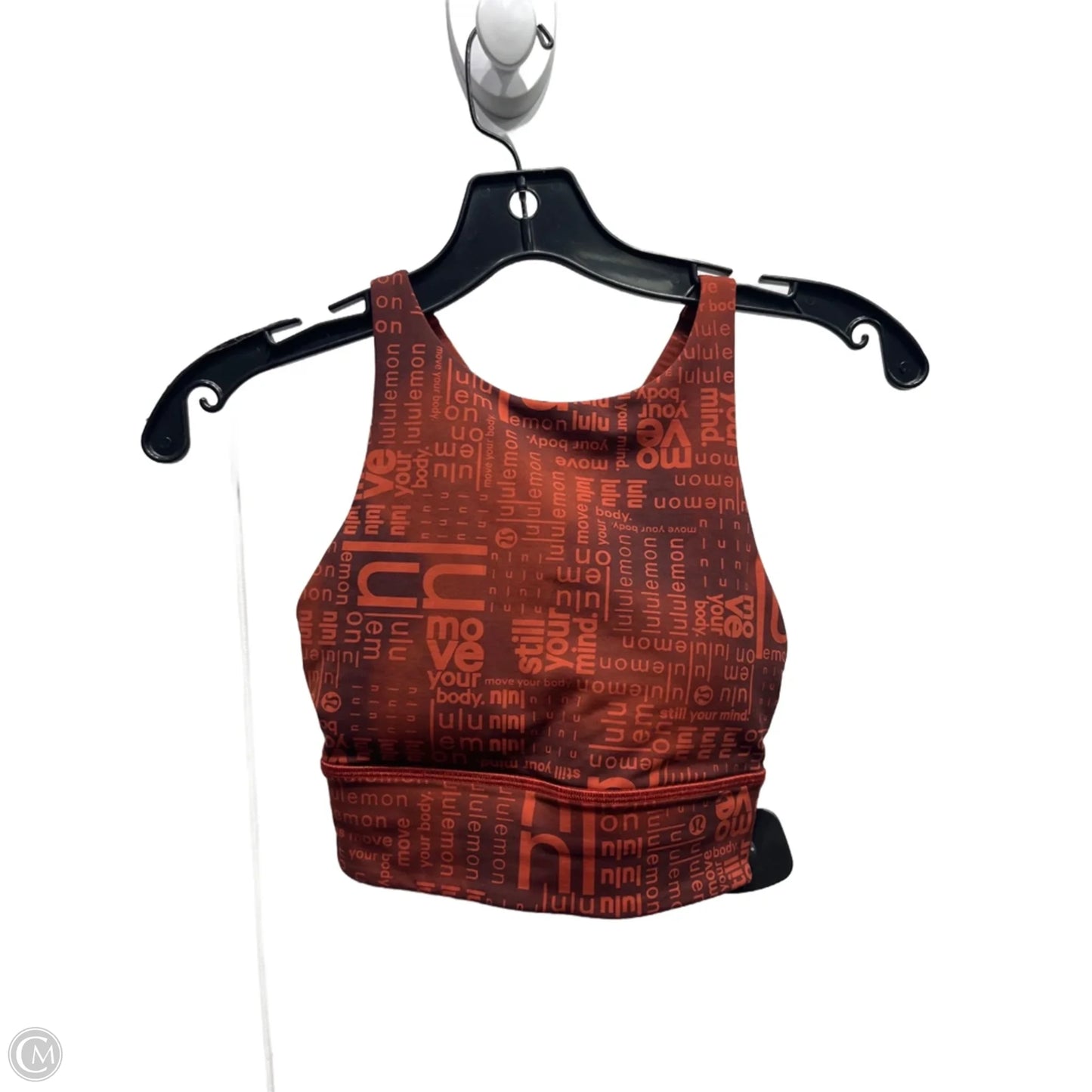 Athletic Bra By Lululemon In Red, Size: 2