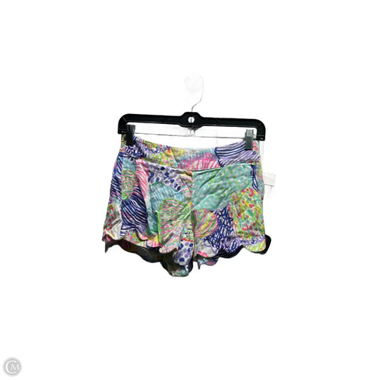 Shortalls Designer By Lilly Pulitzer In Pink & Purple, Size: Xs