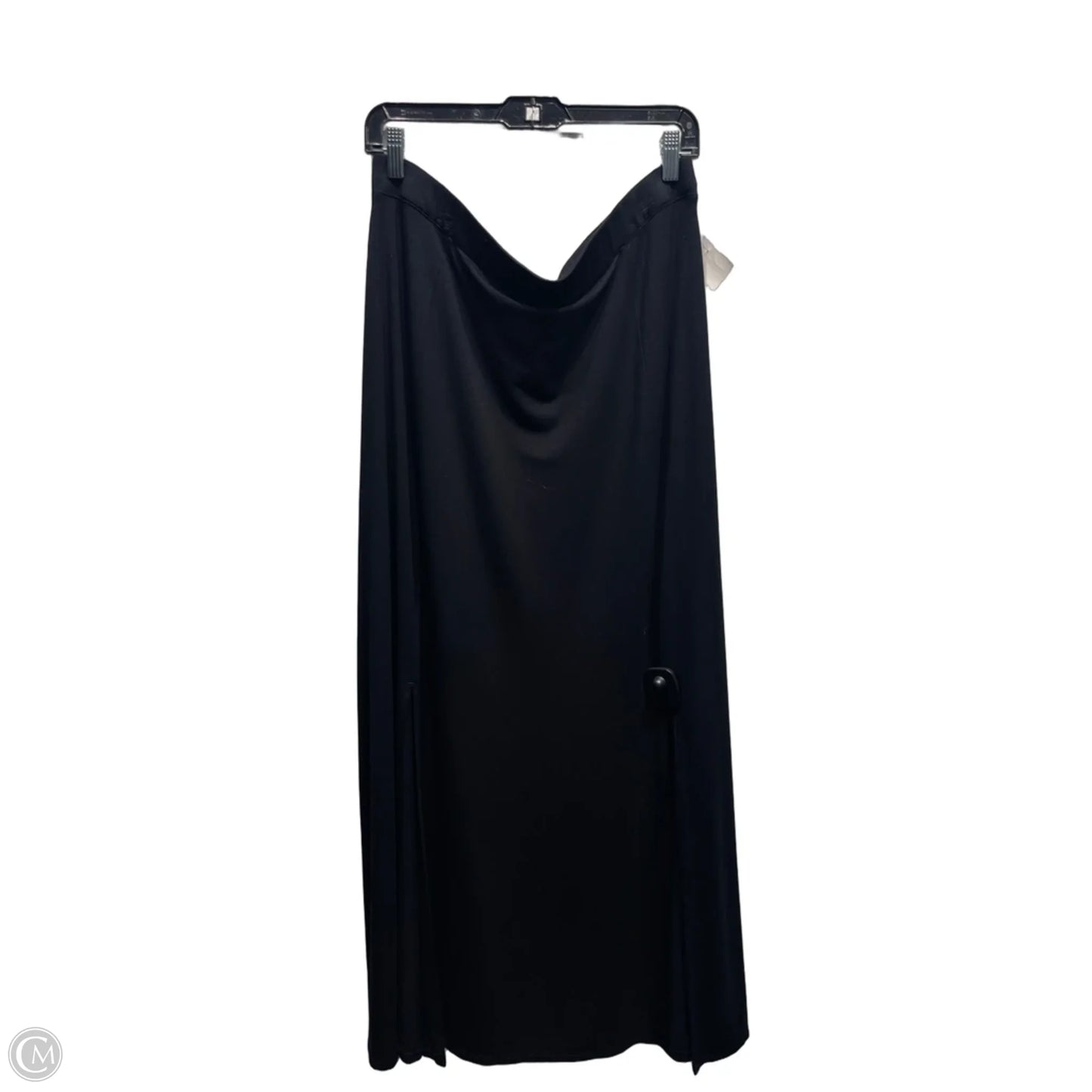 Skirt Maxi By Chicos In Black, Size: L