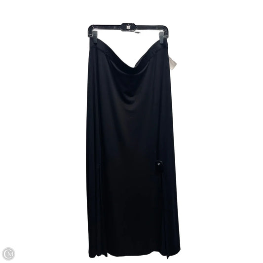 Skirt Maxi By Chicos In Black, Size: L