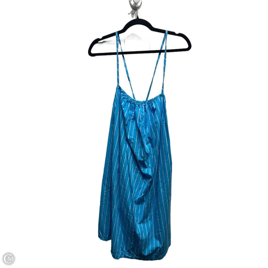 Dress Casual Short By A New Day In Blue & White, Size: Xxl