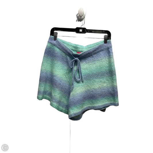 Shorts Designer By Lilly Pulitzer In Blue & Green, Size: L