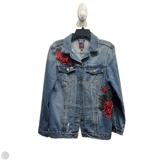 Jacket Denim By boomboom jeans In Blue Denim, Size: M