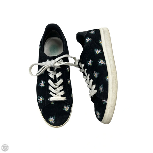 Shoes Designer By Tory Burch In Black & Yellow, Size: 8.5