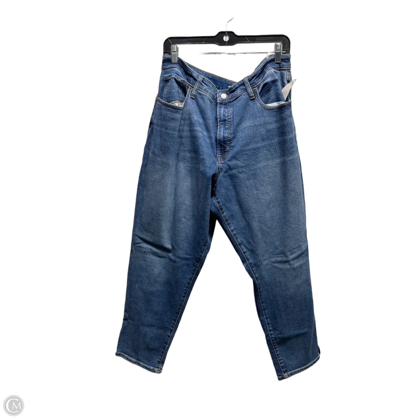 Jeans Straight By Old Navy In Blue Denim, Size: 18