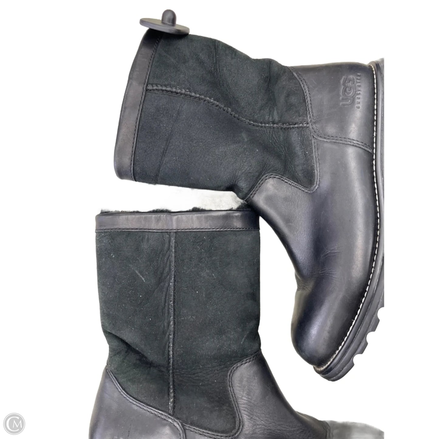 Boots Designer By Ugg In Black, Size: 10