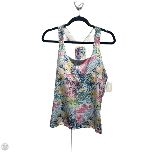 Top Sleeveless By brisas In Blue & Pink, Size: Xl