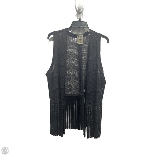 Top Sleeveless By Vocal In Black, Size: Xl