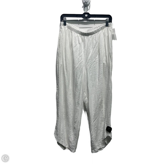 Pants Linen By niche In White, Size: L