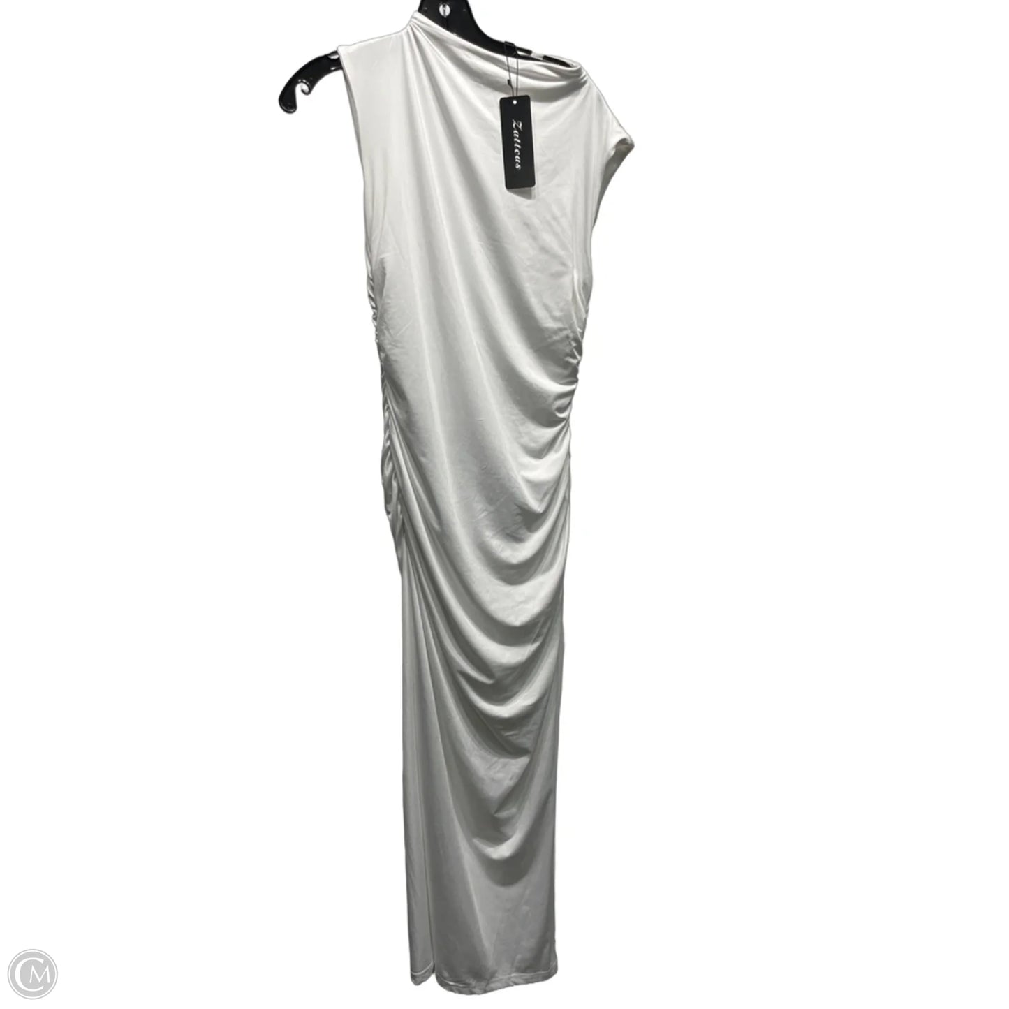 Dress Party Long By ZATTCAS In White, Size: M