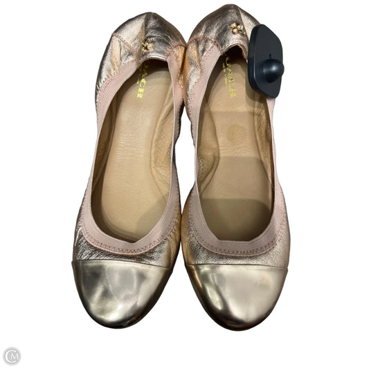 Shoes Designer By Coach In Pink, Size: 8.5