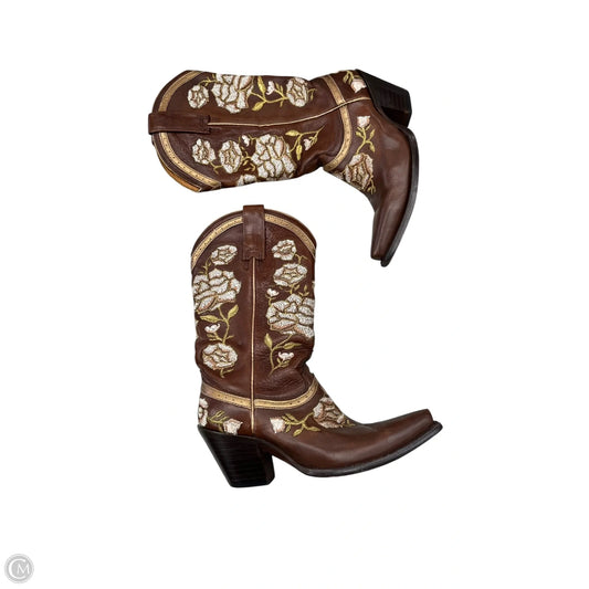 Boots Western By Lucchese In Brown, Size: 6