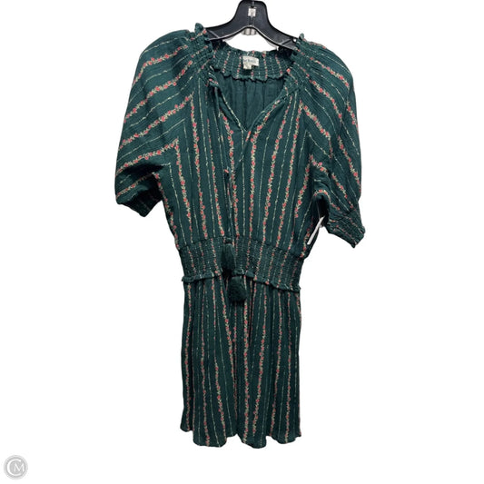 Dress Casual Short By Roller Rabbit In Green & Pink, Size: Xs