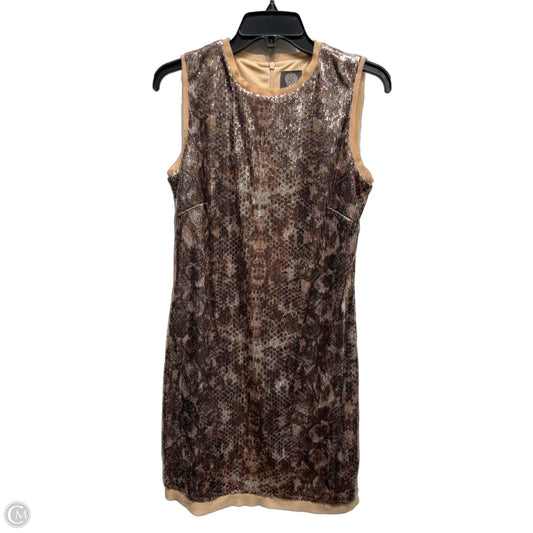 Dress Party Short By Vince Camuto In Bronze, Size: 6