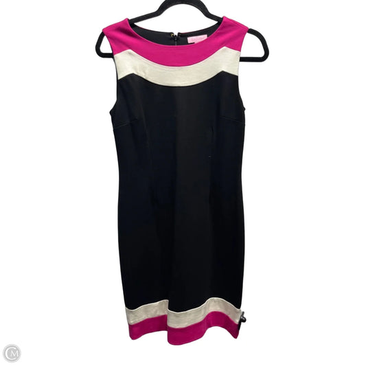 Dress Designer By Lilly Pulitzer In Pink & White, Size: S