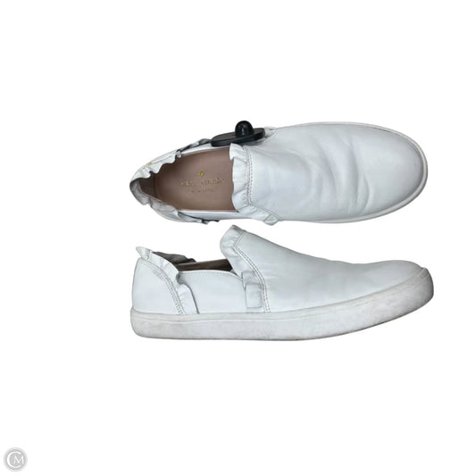Shoes Designer By Kate Spade In White, Size: 7
