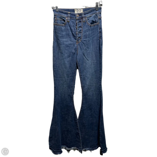 Jeans Flared By We The Free In Blue Denim, Size: 4
