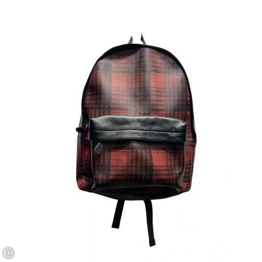 Backpack Designer By Coach, Size: Large