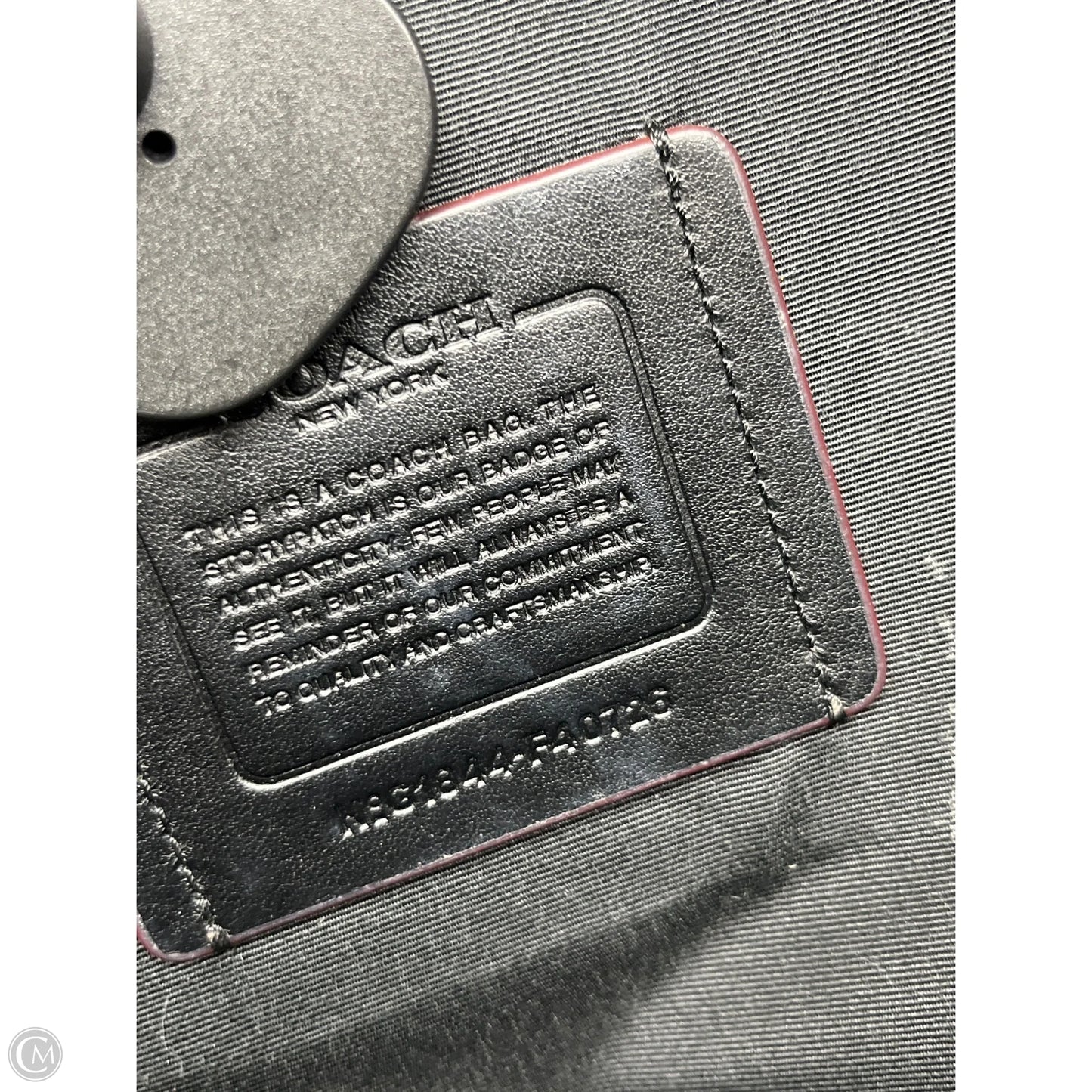Backpack Designer By Coach, Size: Large