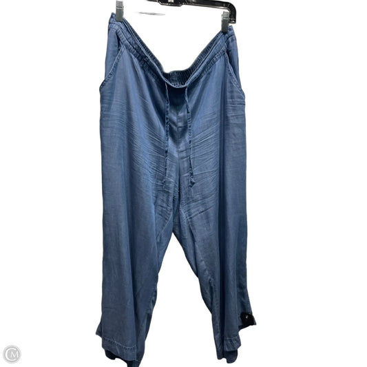 Pants Wide Leg By Zac And Rachel In Blue, Size: 1x