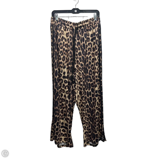 Pants Lounge By Shein In Animal Print, Size: Xl