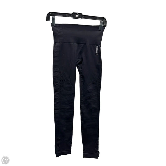 Athletic Leggings By Gym Shark In Black, Size: S