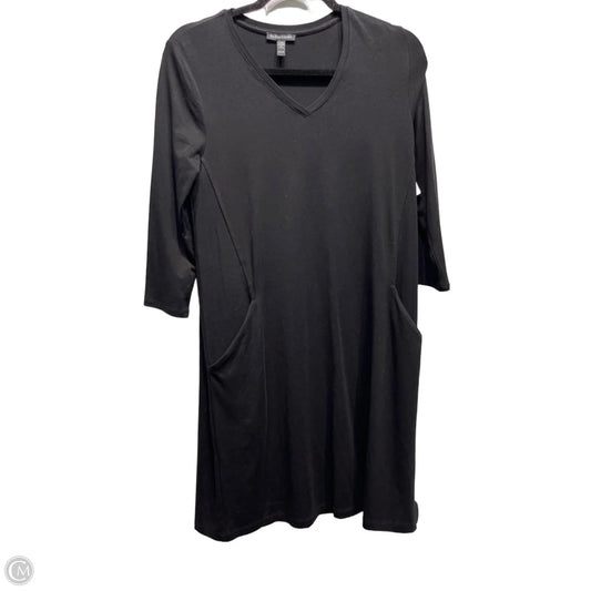 Dress Casual Short By Eileen Fisher In Black, Size: Xxl