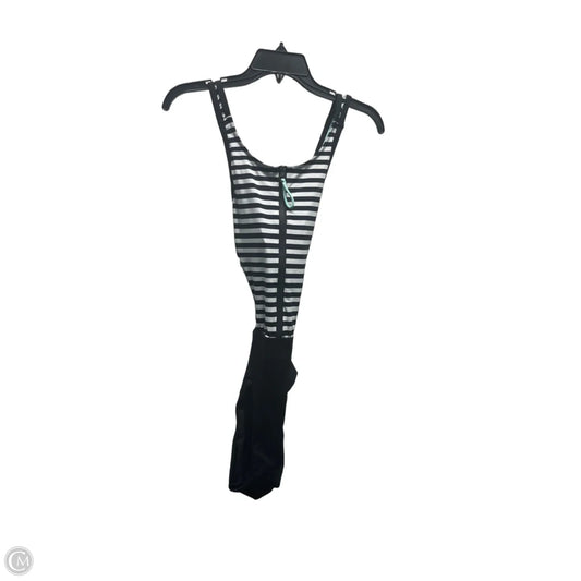 Swimsuit By Clothes Mentor In Black & White, Size: M