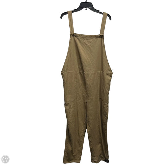 Jumpsuit By Eileen Fisher In Tan, Size: Xl