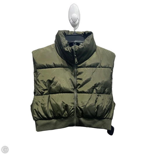 Vest Puffer & Quilted By Ci Sono In Green, Size: M