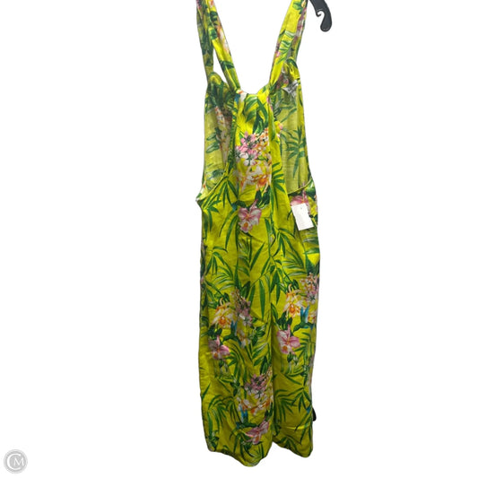 Dress Casual Short By Tommy Bahama In Green & Yellow, Size: L