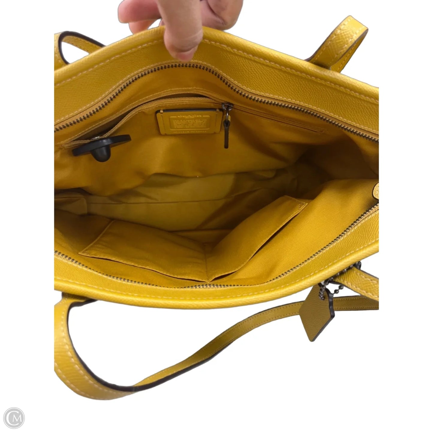 Handbag Designer By Coach, Size: Large