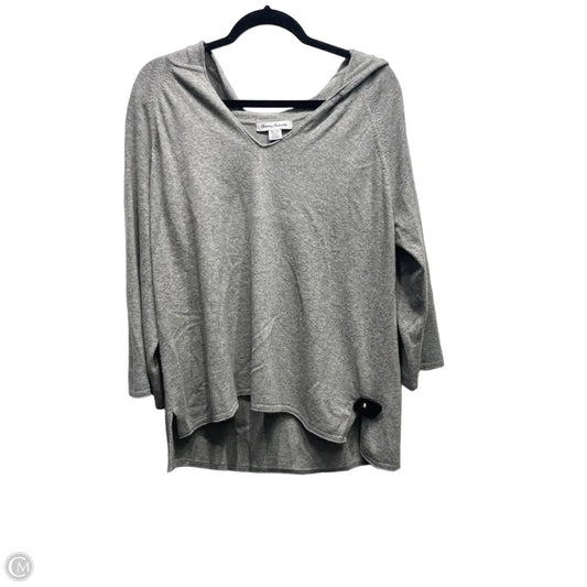 Top Long Sleeve By Tommy Bahama In Grey, Size: Xl