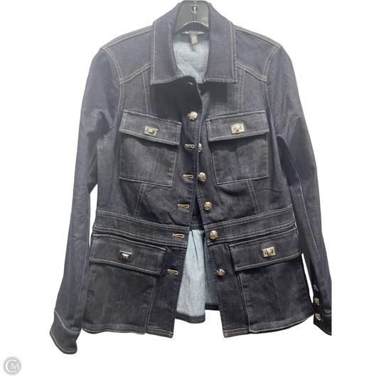 Jacket Denim By White House Black Market In Blue Denim, Size: S
