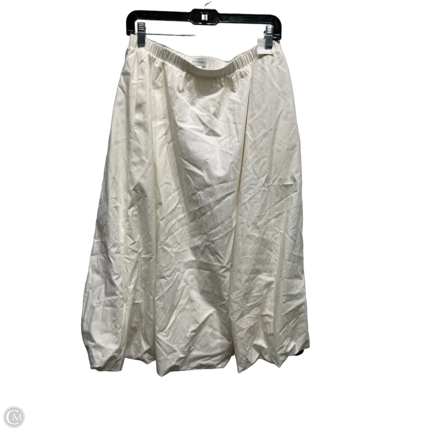 Skirt Midi By Clothes Mentor In White, Size: M