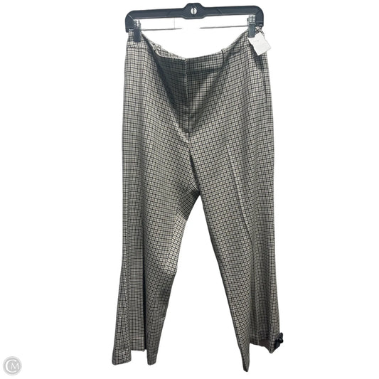 Pants Designer By Karl Lagerfeld In Black & Brown, Size: 12