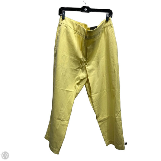 Pants Chinos & Khakis By Talbots In Yellow, Size: 16
