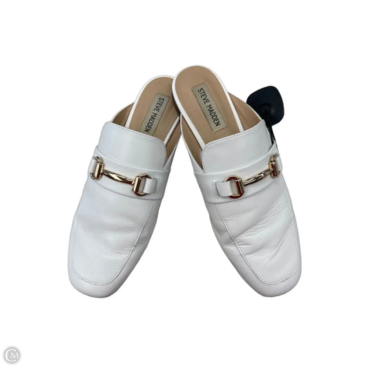 Shoes Flats By Steve Madden In White, Size: 8