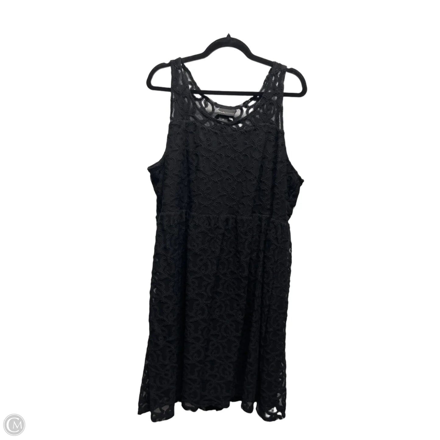 Dress Party Short By Lane Bryant In Black, Size: 20