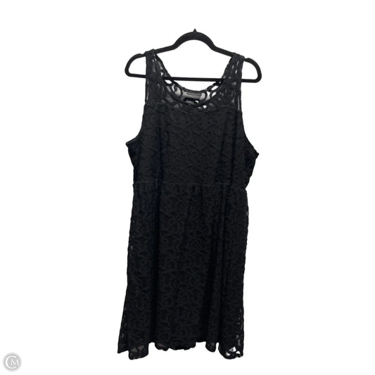 Dress Party Short By Lane Bryant In Black, Size: 20