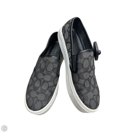 Shoes Designer By Coach In Black, Size: 7