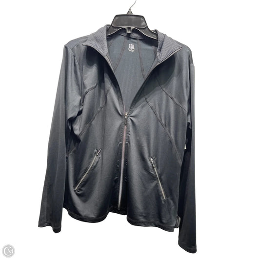 Athletic Jacket By Tail In Black, Size: L