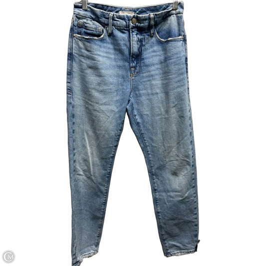 Jeans Straight By Good American In Blue Denim, Size: 2