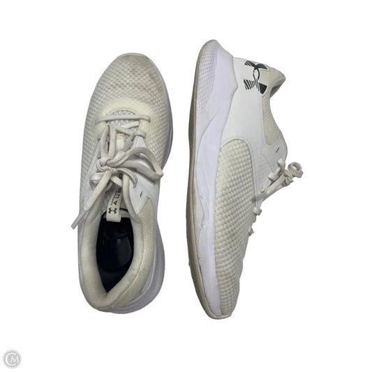 Shoes Athletic By Under Armour In White, Size: 10