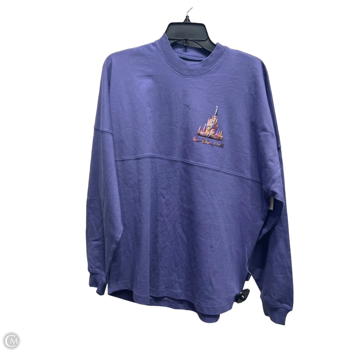 Top Long Sleeve By Disney Store In Purple, Size: S